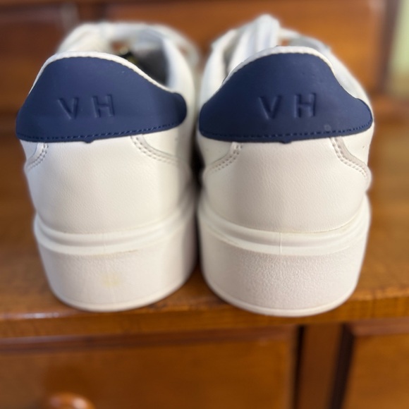 Vintage Havana Ream white platform sneakers woman 8 star leather lace up - Picture 4 of 9